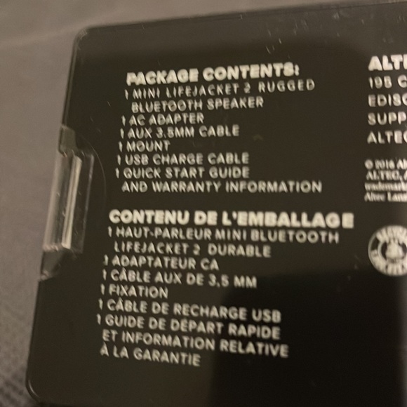 Rugged waterproof, shockproof speaker. - Picture 4 of 4